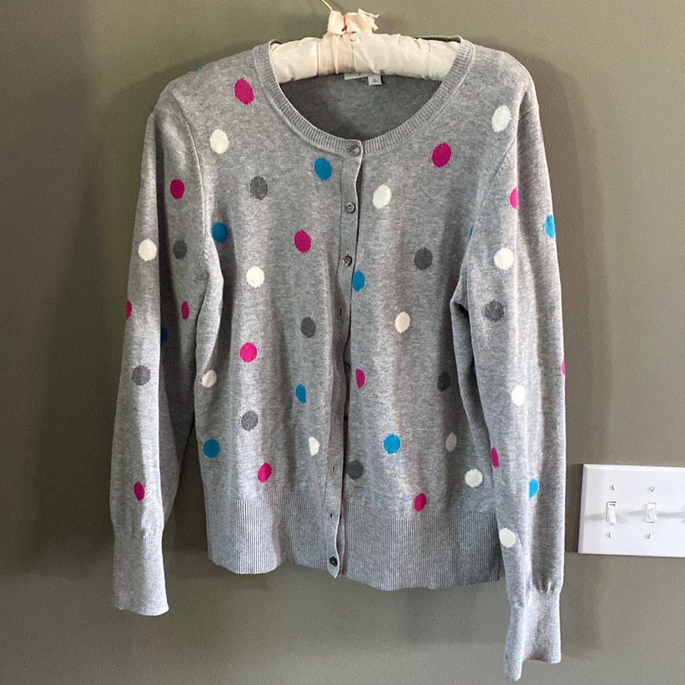 Foxcroft Petite L Cardigan